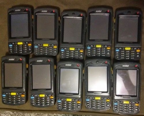 Lot of 10 Motorola MC7090 Windows Mobile 5 PDAs MC7090-PU0DCRFA8WR