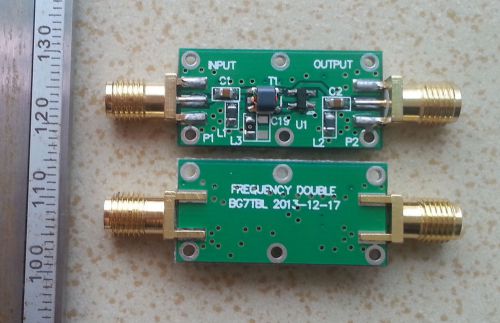 Double frequency multiplier input 10 mhz to 1.2 ghz output 20 mhz to 2.4 ghz for sale