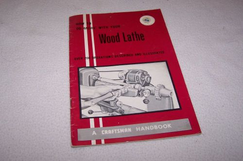 CRAFTSMAN Wood Shop Lathe How To Do More Manual