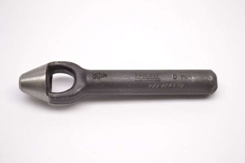 Priory round strap end hardened forged steel punch wad 8mm 5/16 in b494328 for sale