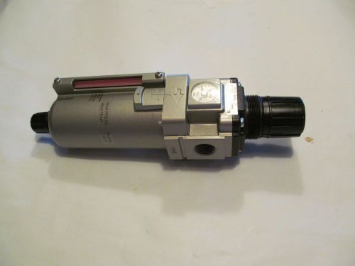 Smc aw40-n04e-8z filter regulator unit, one-piece, relief valve, 5?m filter, + for sale