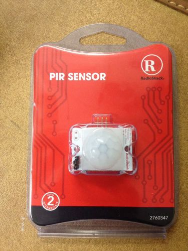 RADIOSHACK PASSIVE INFRARED SENSOR PIR 2760347 ~ NEW IN PACKAGE ~