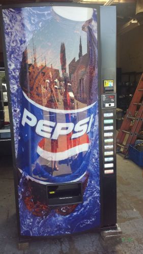 Pepsi cola vending machine royal vendors 768-10 melin iv refurb 12,16 &amp; 20 oz for sale