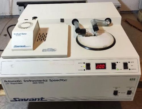Savant AES 1000 Automatic Environmental SpeedVac AES1000-120 &amp; Radiant Cover