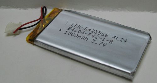 Varta Batteries Lithium Ion Battery 3.7VDC LBK-E423566 NNB