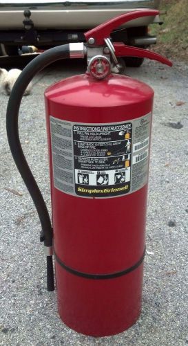 Dry chemical fire extinguisher ansul model aa20-1 for sale