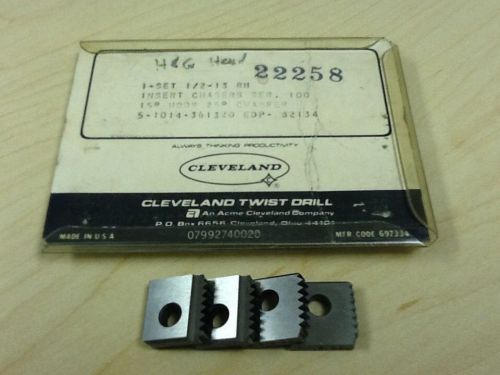 Cleveland Chaser Inserts for H&amp;G Head 1 set 1/2-13  RH