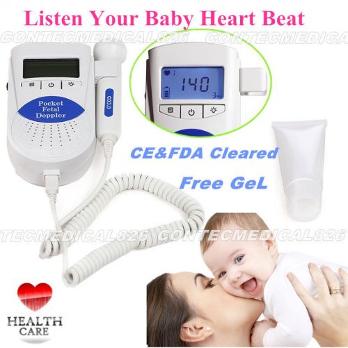 Hot Promotion SONOLINE B 3M fetal doppler,Prenatal Heart Rate Monitor Baby,GeL