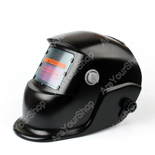 2014 PRO Auto Darkening Solar welders Welding Helmet Mask with Function Black