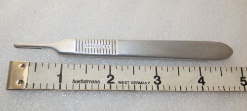 #3 surgical blade handle  5&#034; lengh stainless steel  bard-parker 371030~ (loc10) for sale
