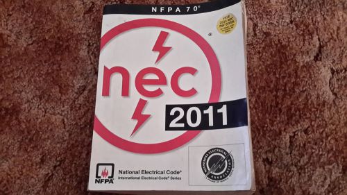 NEC National Electricial Code Book 2011 NFPA 70