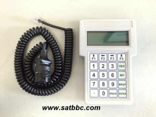 TERRASAT C-BAND &amp; KU-BAND HANDHELD TERMINAL WITH 2M CABLE, MS CONNECTOR TO IBUC