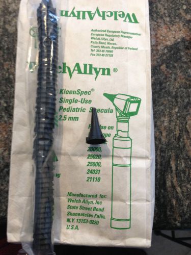 Welch allyn disposable pediatric otoscope specula; 1000/ bag for sale