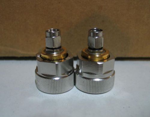 Midwest Microwave APC-7 7MM to SMA Male Adapter Connector Pair