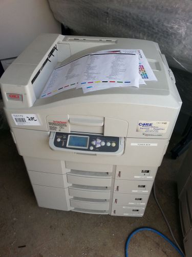 OKI es3640e. Color banner printer