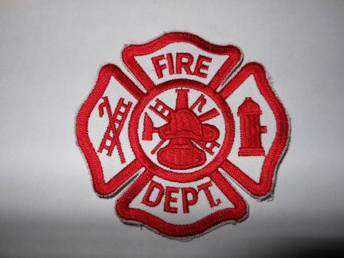 Fire Department Shoulder Patch - Firefighter Department  NEW