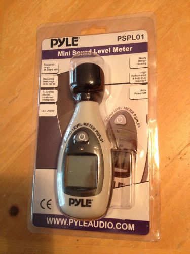 Pylle Mini Sound Level Meter PSPL01 - gently used once