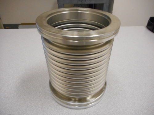 VACUUM BELLOWS SS FLEX LINE APPROX 5-7/8IN X 5-1/8IN OD X 4IN ID,FLANGED