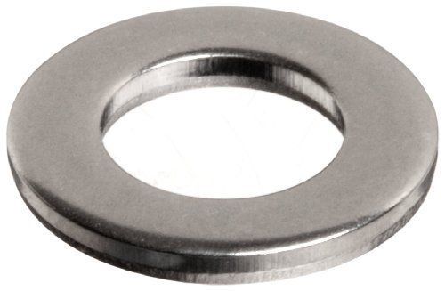 18-8 Stainless Steel Flat Washer, Plain Finish, Meets DIN 125, M3 Hole Size, New