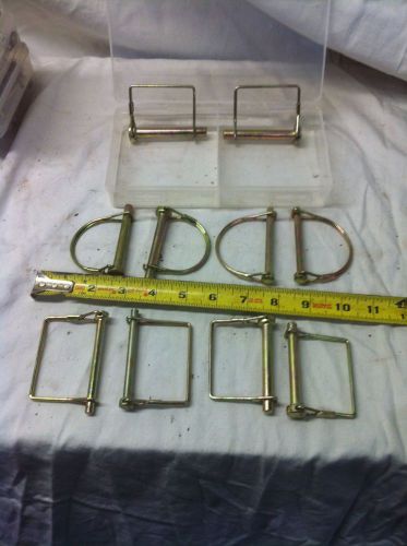 10 clevis lock pin assorted size  1/4 3/8 5/16 for sale