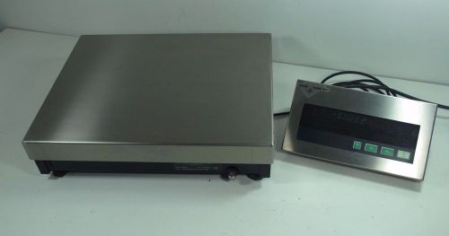 Mettler toledo kb60.2 bench scale w/ id1 plus controller  16&#034;x20&#034;  60kg/120lb for sale