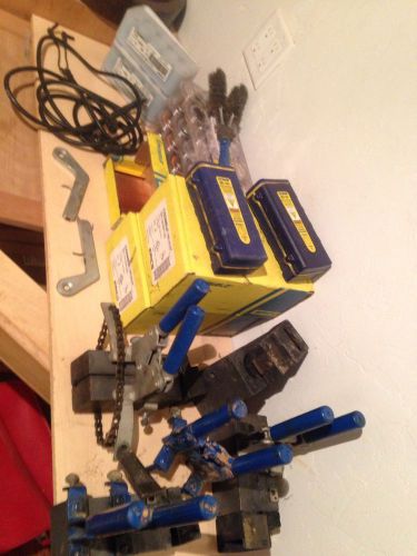 Lot ~ Erico Cadweld Thermweld Cable Molds, Clamps, control units &amp; weld Material