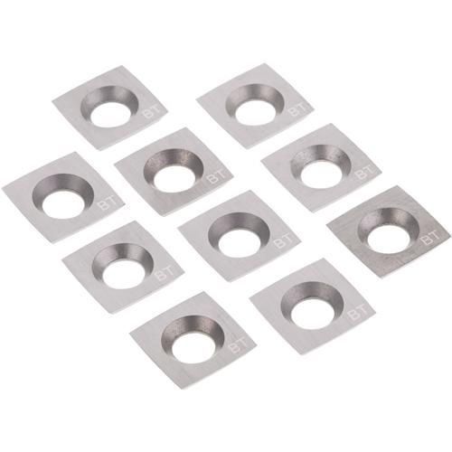 Byrd Tool Shelix Replacement Jointer &amp; Planer Cutters 10 Pack 15mmx15mmx2.5mm