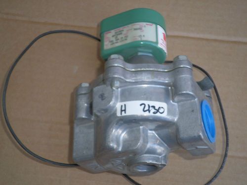 Asco 8215850 n.c. fuel gas solenoid valve 1&#034; 25psi 120vac coil new for sale