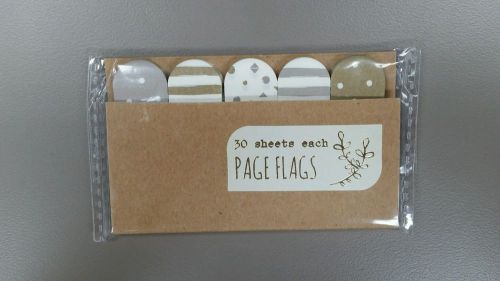 Target Page Flags - Metalic Gold (Package has been opened but otherwise NEW)