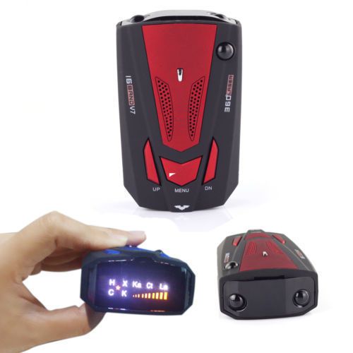 RED GPS Car Radar Detector Laser VG-2 V7 LED display 360 degree Price
