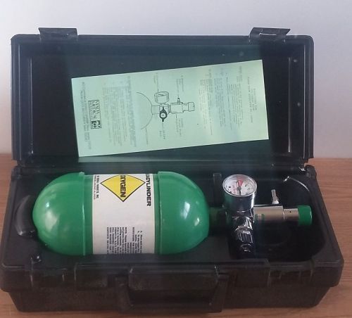 Madacylinder oxygen tank with valve- empty for sale