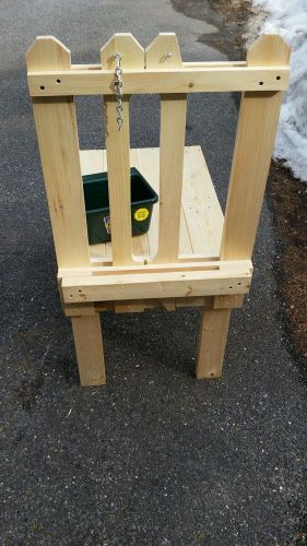 Goat milking stand small non pressure treated