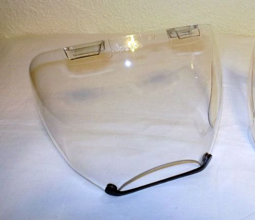 MSA MCU Advantage Millennium GAS MASK Respirator CLEAR Outsert LENS Faceshield