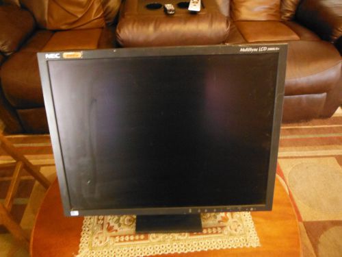NEC LCD2080UX+BK MONITOR  WITH POWERCORD