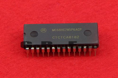 1PCS NEW MOTOROLA MC68HC705P6ACP DIP-28 HCMOS Microcontroller Unit