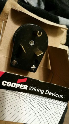 Cooper Wiring 30-Amp 125-volt Angled Travel Trailer Plug, Three Prongs MALE