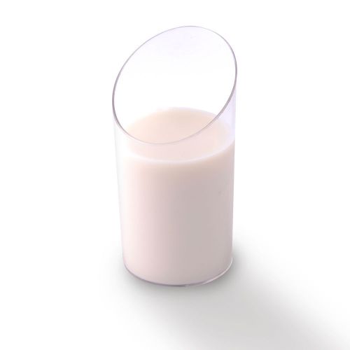 Apex disposable dessert cups - plastic shot glass for appetizer/hors d&#039;ouevres for sale