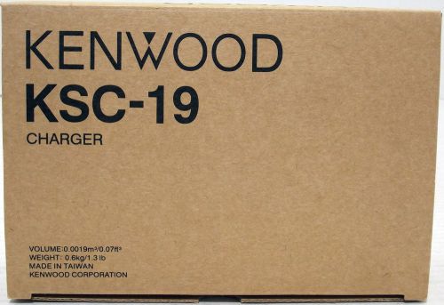 New Kenwood KSC-19 Desk Charger for TK-xxx Series Radios
