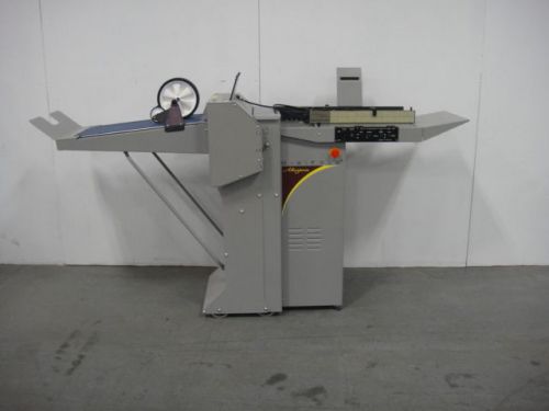 Morgana digi-fold 5000p creaser, video on our website for sale