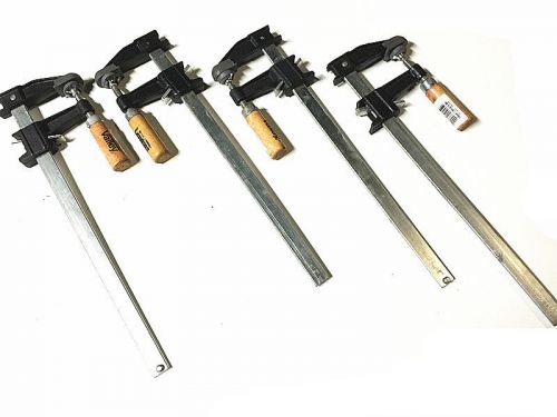 4 pc 12 &#034;  heavy duty quick release f clamp with quick release handle-brand new for sale