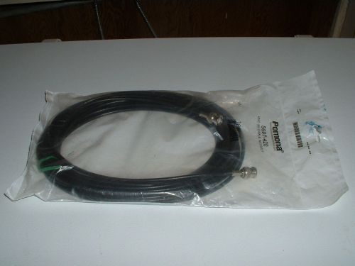 Pomona 5697-420 RG58C/U 35 ft. Coaxial Cable Assembly, Male BNC on both ends