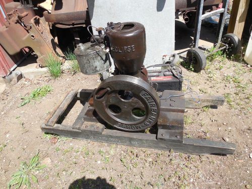 EARLY FAIRBANKS MORSE ECLIPSE PUMP ENGINE HIT MISS (WITH VIDEO)