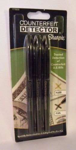 Sharpie Counterfeit Detector Marker, 3-Pack, #1778830- discount for multiples