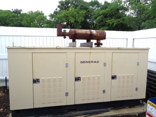 Generac sg135 natural gas standby generator, 135 kw,  used for sale