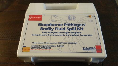 3XKW9 First Aid Only Bio- Hazard Spill Kit