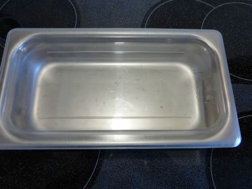 4 x Restaurant Equip.FULL SIZE STAINLESS STEEL  WATER PAN 2 1/2&#034;Dx12 3/4 L x 7&#034;
