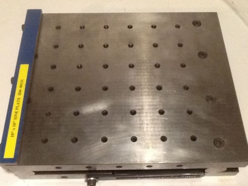 10&#034; x 10&#034; Sine Plate - Actual plate size is 11 x 10