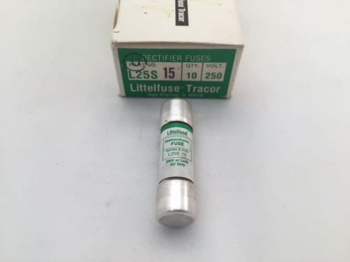 L25S15 – Littelfuse, 15 Amp 250vac, Very Fast Acting, Semiconductor Fuse