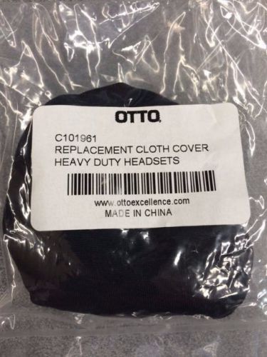 OTTO pair of Cloth Cover Replacement Double Single Muff Headset Motorola C101961