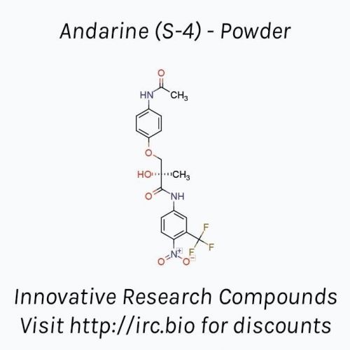 Andarine ( S4 ) Bulk Powder 1000mg 1g &gt;99% Pure